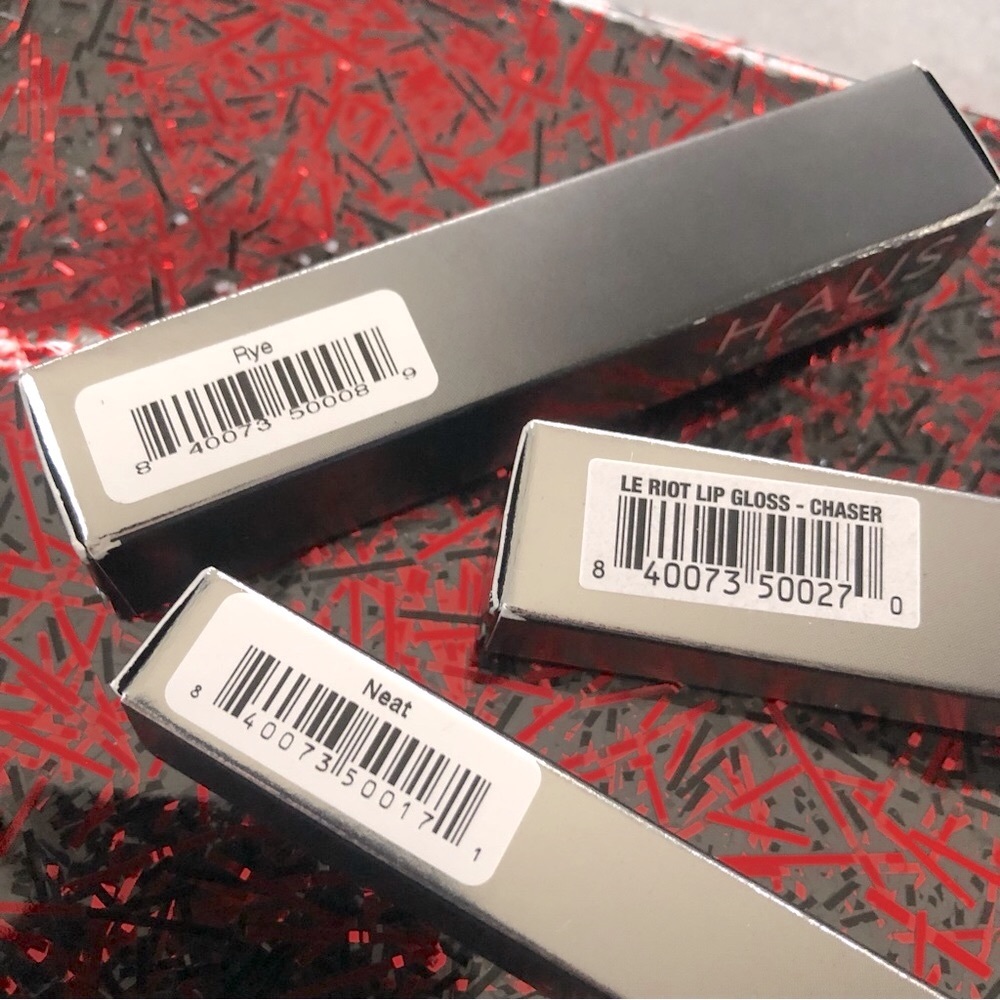 HAUS LABORATORIES by Lady Gaga 4pc HAUS of Whiskey Lip & Eye Makeup Set NWT - Picture 5 of 9